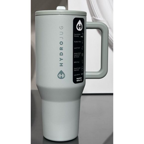 HydroJug 32oz Traveler, CLOUD‎ - Picture 1 of 4